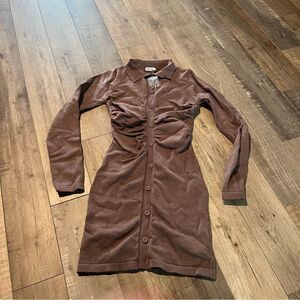 Aster brown dress size s